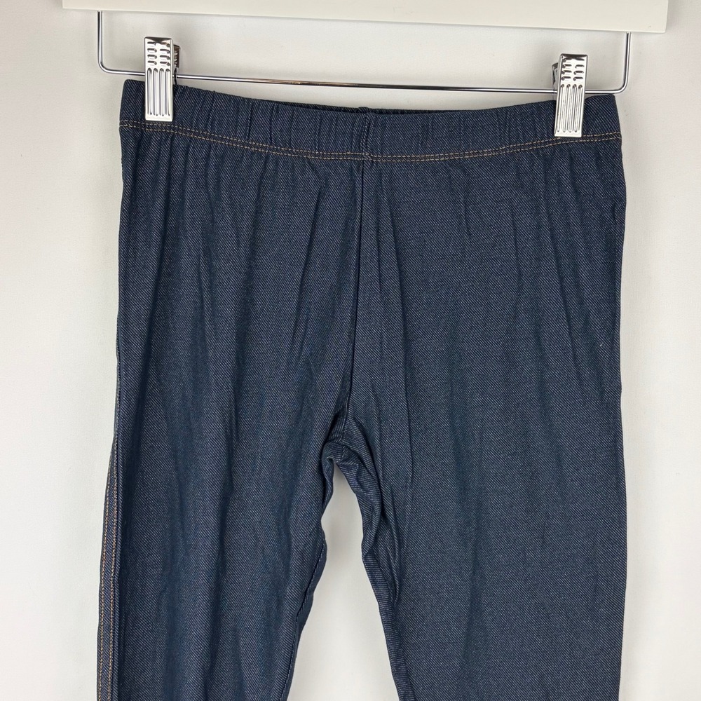 The Children's‎ Place Girls Denim Leggings Dark Indigo Blue Jeggings L 10/12
